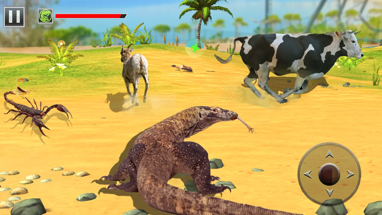 Comodo Dragon Simulator Game | Indus Appstore | Screenshot