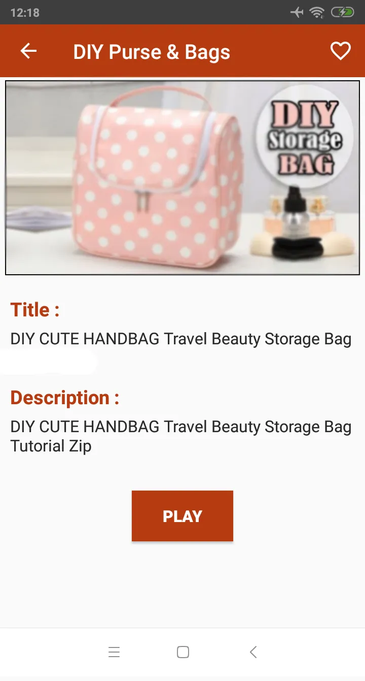 DIY Purse & Bags Videos | Indus Appstore | Screenshot