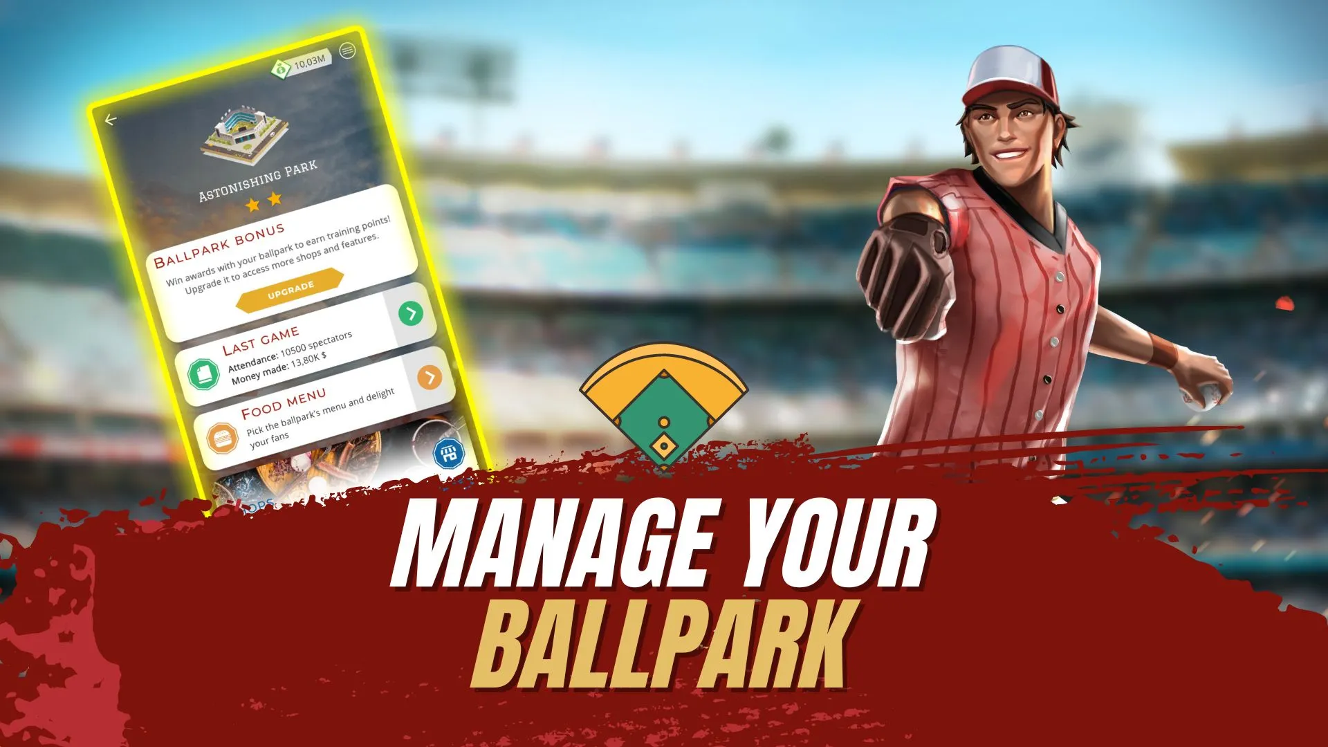 Astonishing Baseball Manager | Indus Appstore | Screenshot