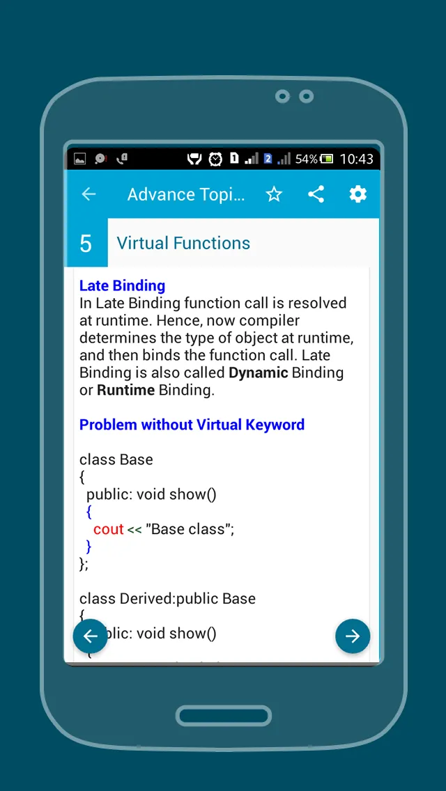 Learning C++ | Indus Appstore | Screenshot