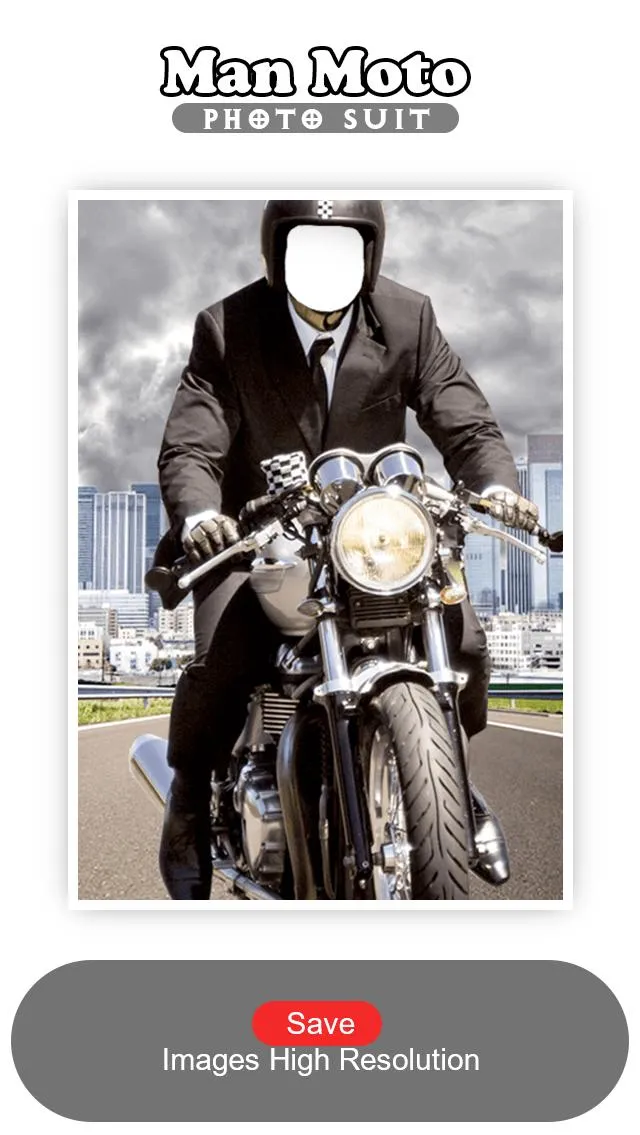 Man Bike Photo Suit Editor | Indus Appstore | Screenshot