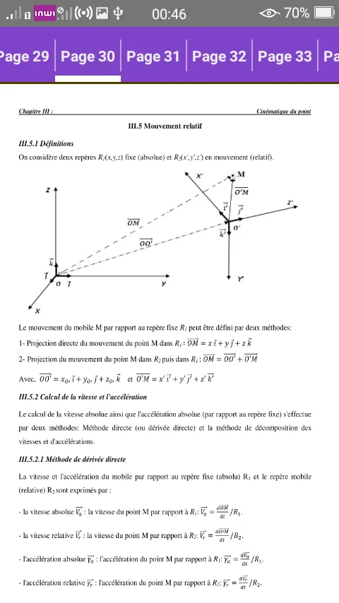 cours de physique du point | Indus Appstore | Screenshot