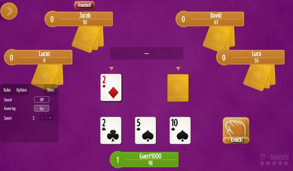 Thirty one - 31 card game. | Indus Appstore | Screenshot