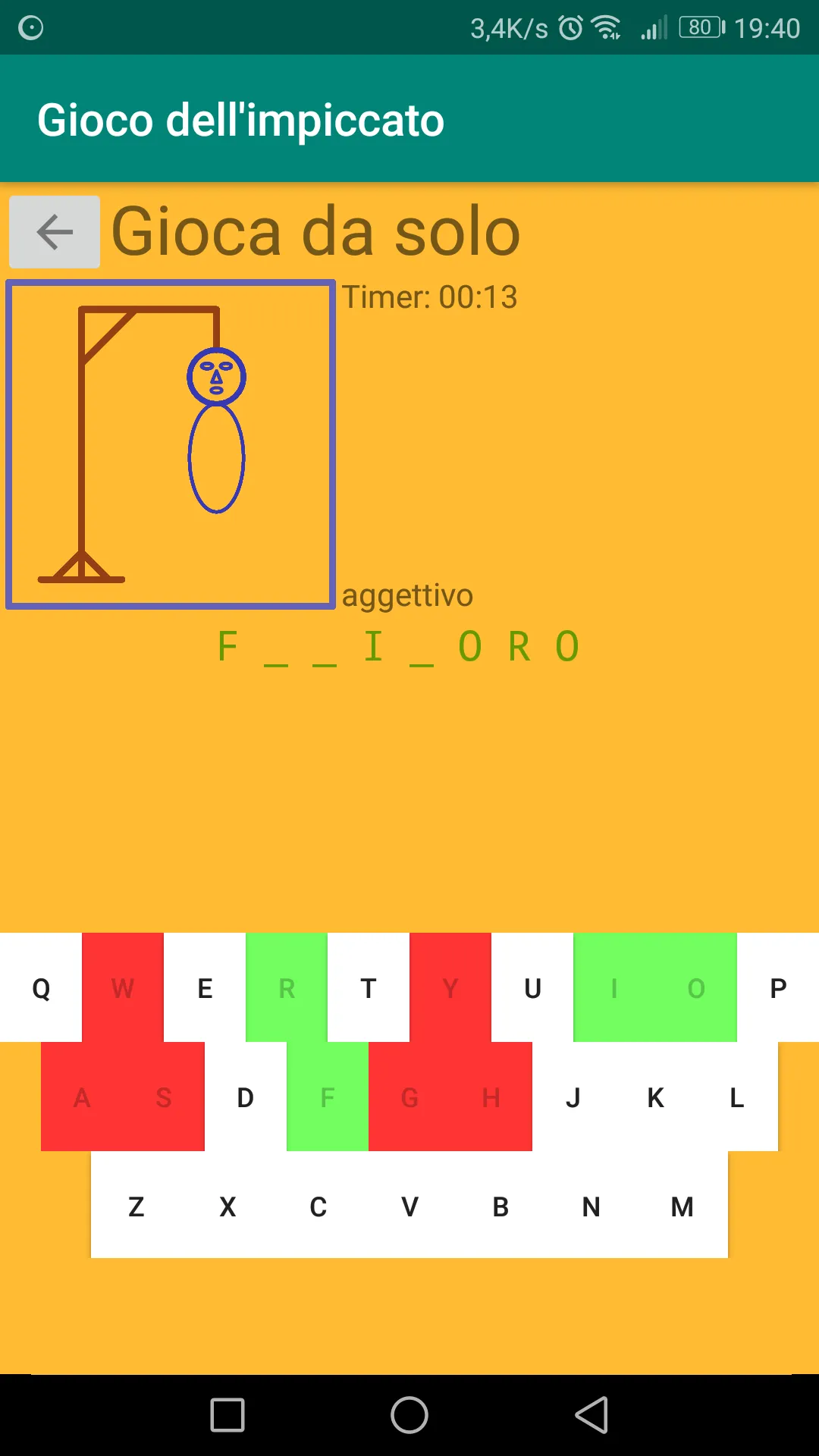 Hangman game | Indus Appstore | Screenshot