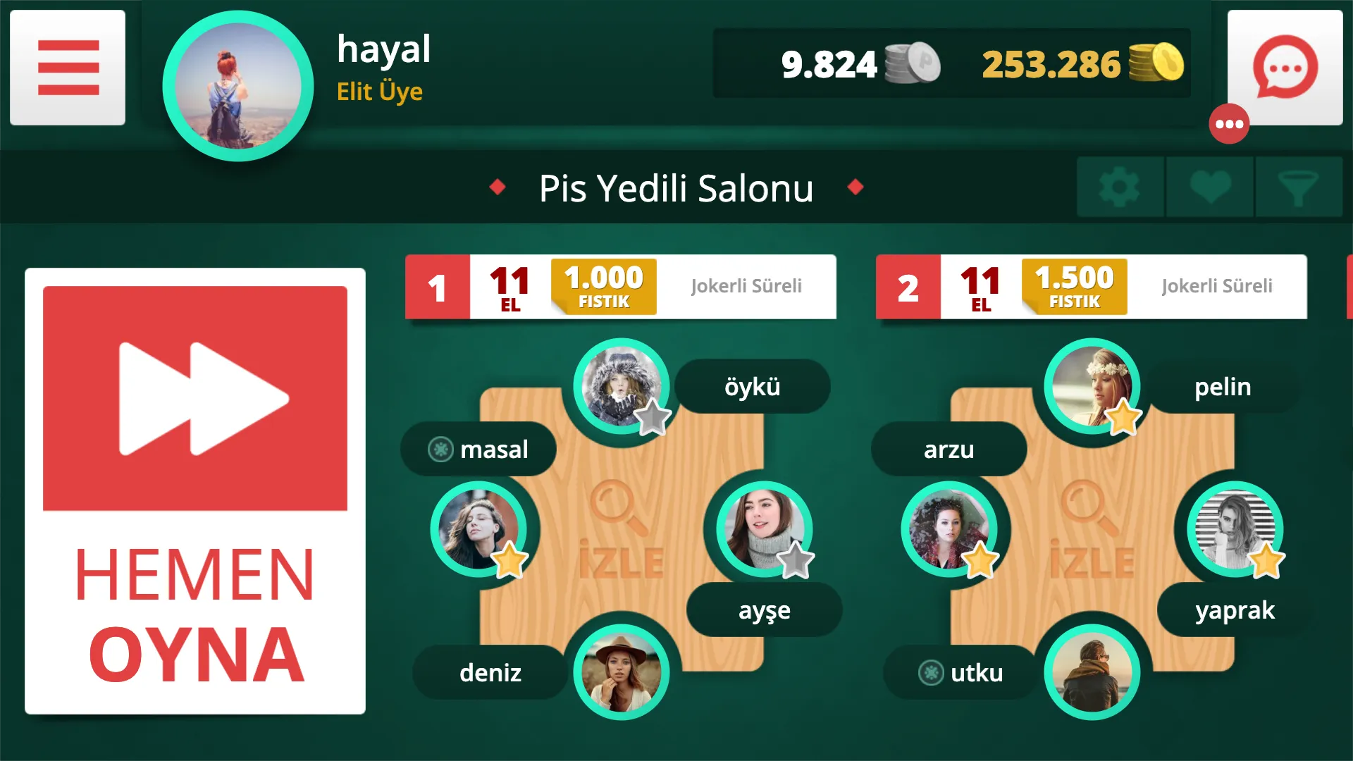 Pis Yedili Online | Indus Appstore | Screenshot