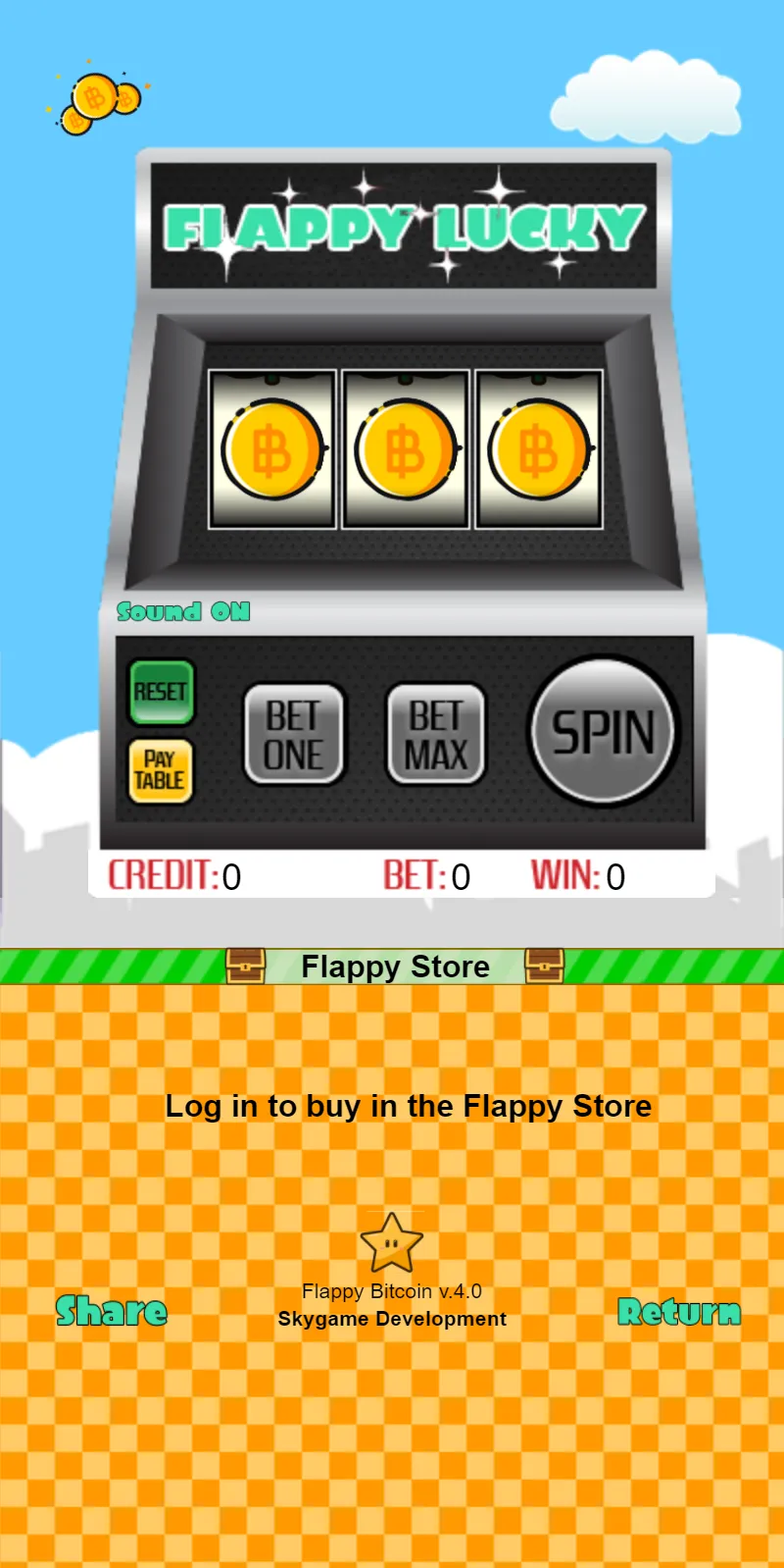 Flappi Bitcoin | Indus Appstore | Screenshot