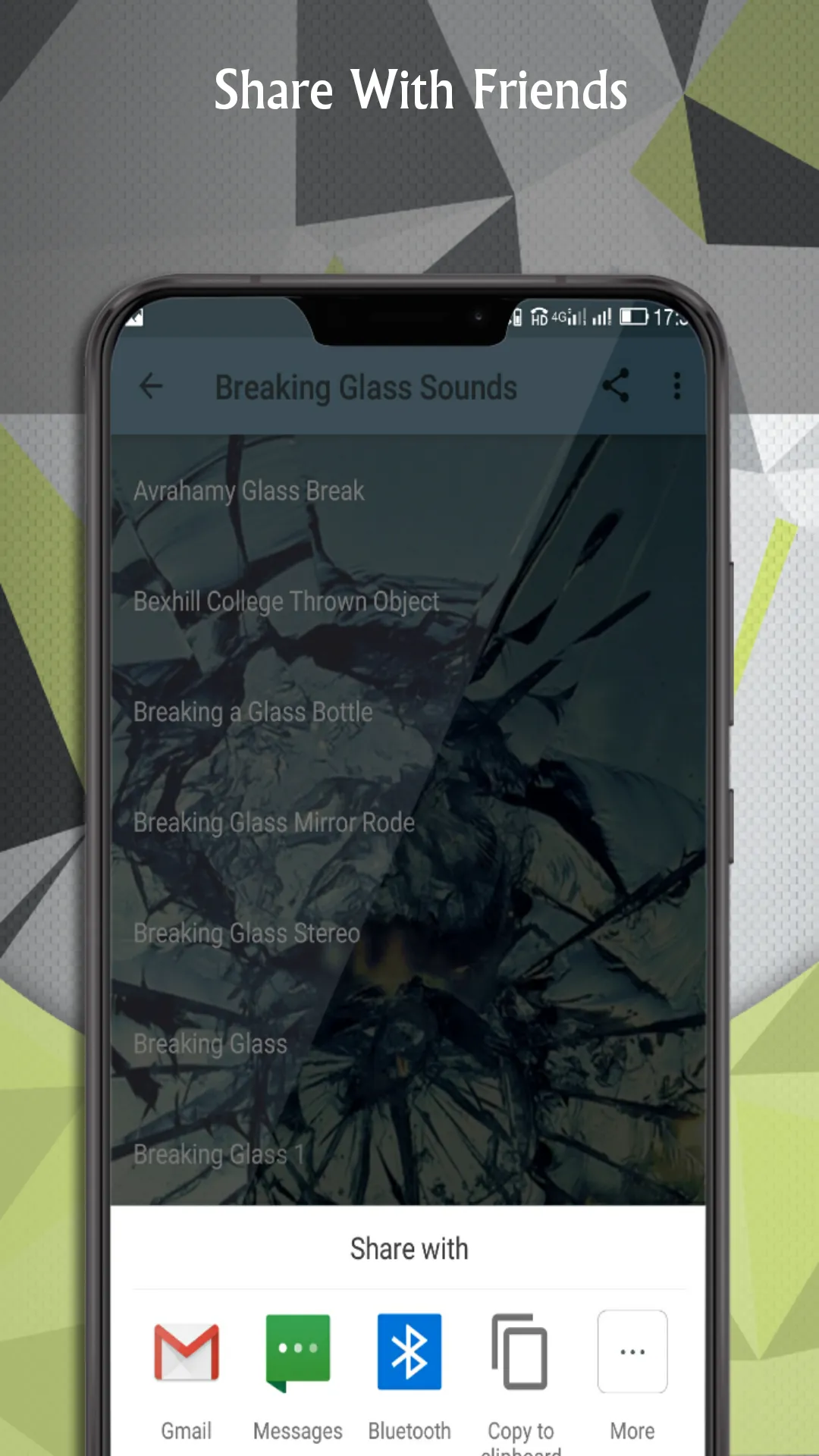 Breaking Glass Sounds | Indus Appstore | Screenshot