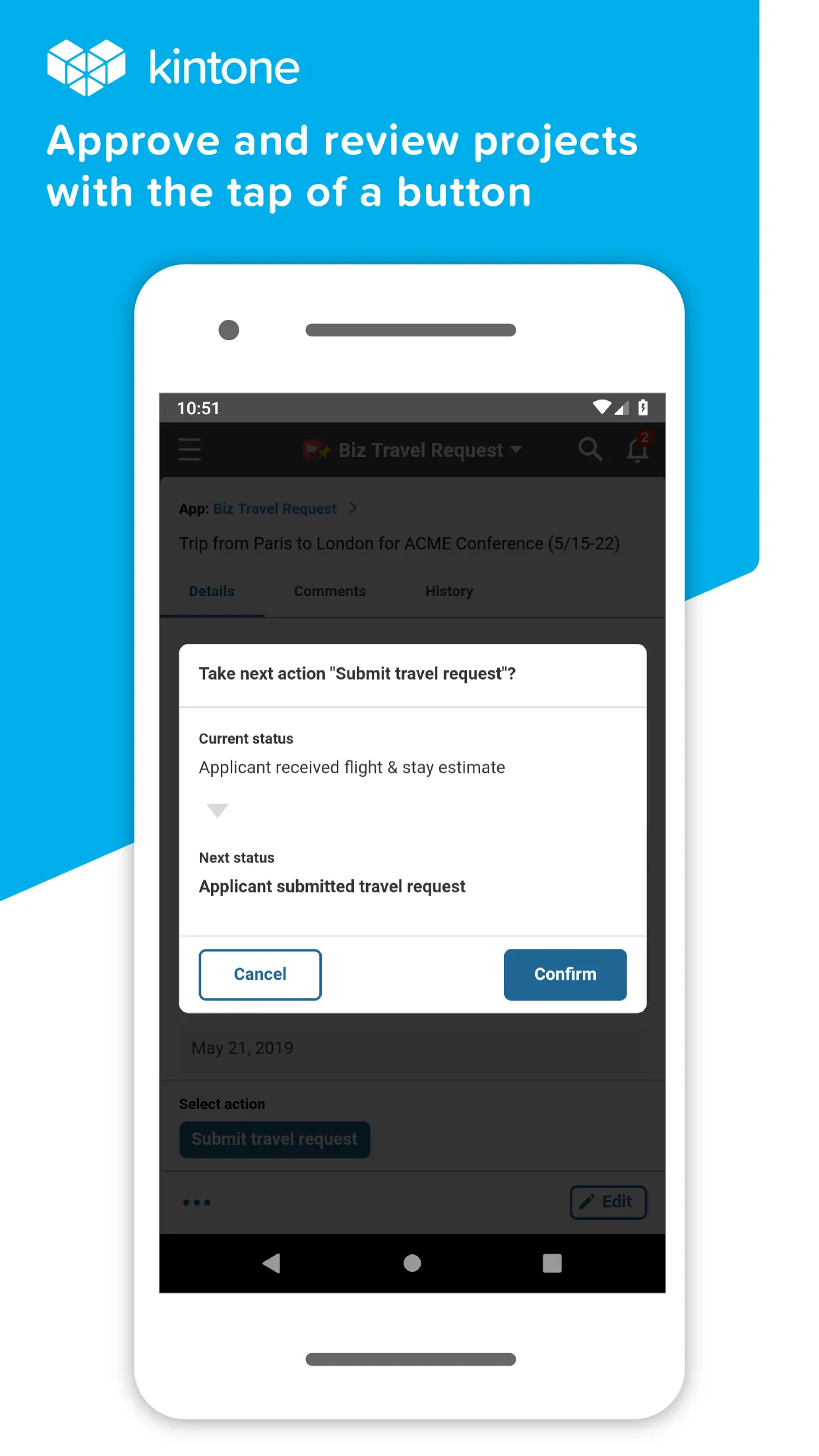 kintone | Indus Appstore | Screenshot