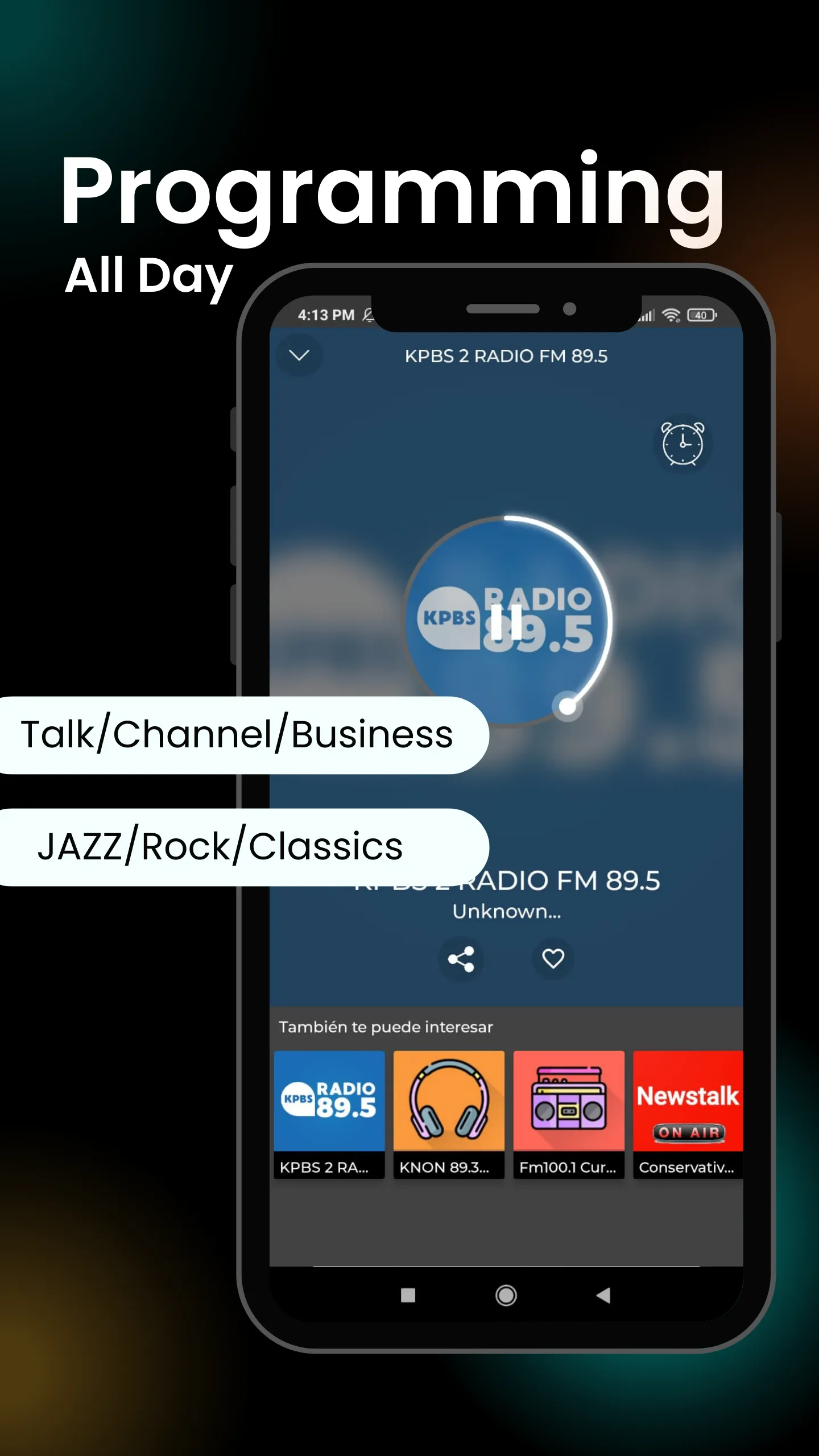 RADIO FM 89.5 | Indus Appstore | Screenshot