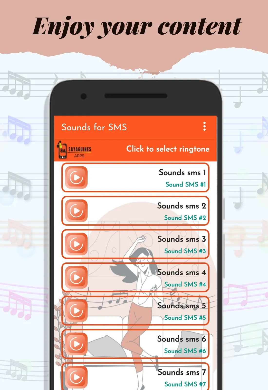 Cell phone ringtones | Indus Appstore | Screenshot