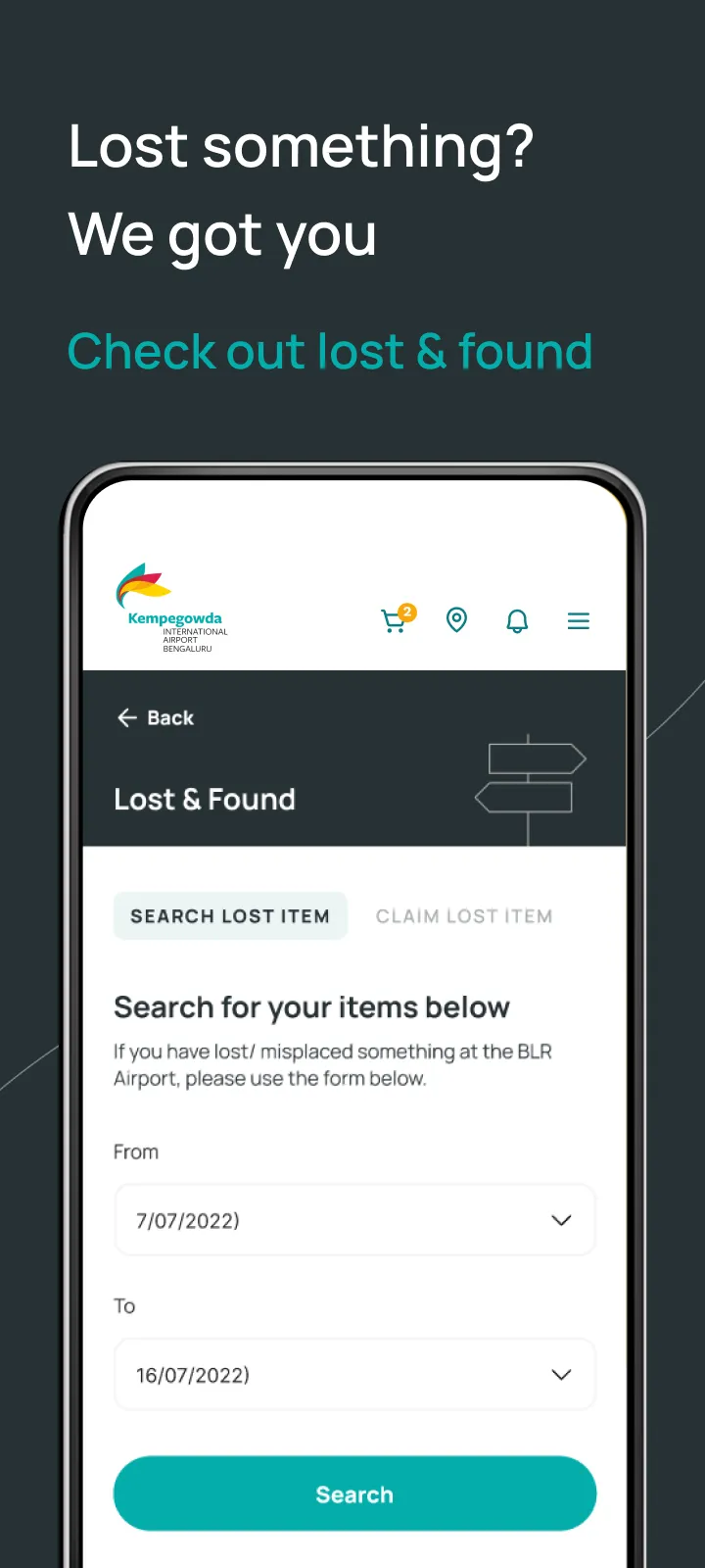 BLR Airport | Indus Appstore | Screenshot