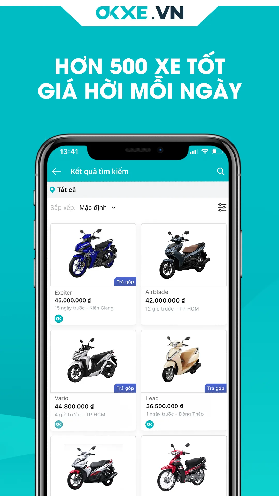 OKXE–Mua bán xe máy trực tuyến | Indus Appstore | Screenshot