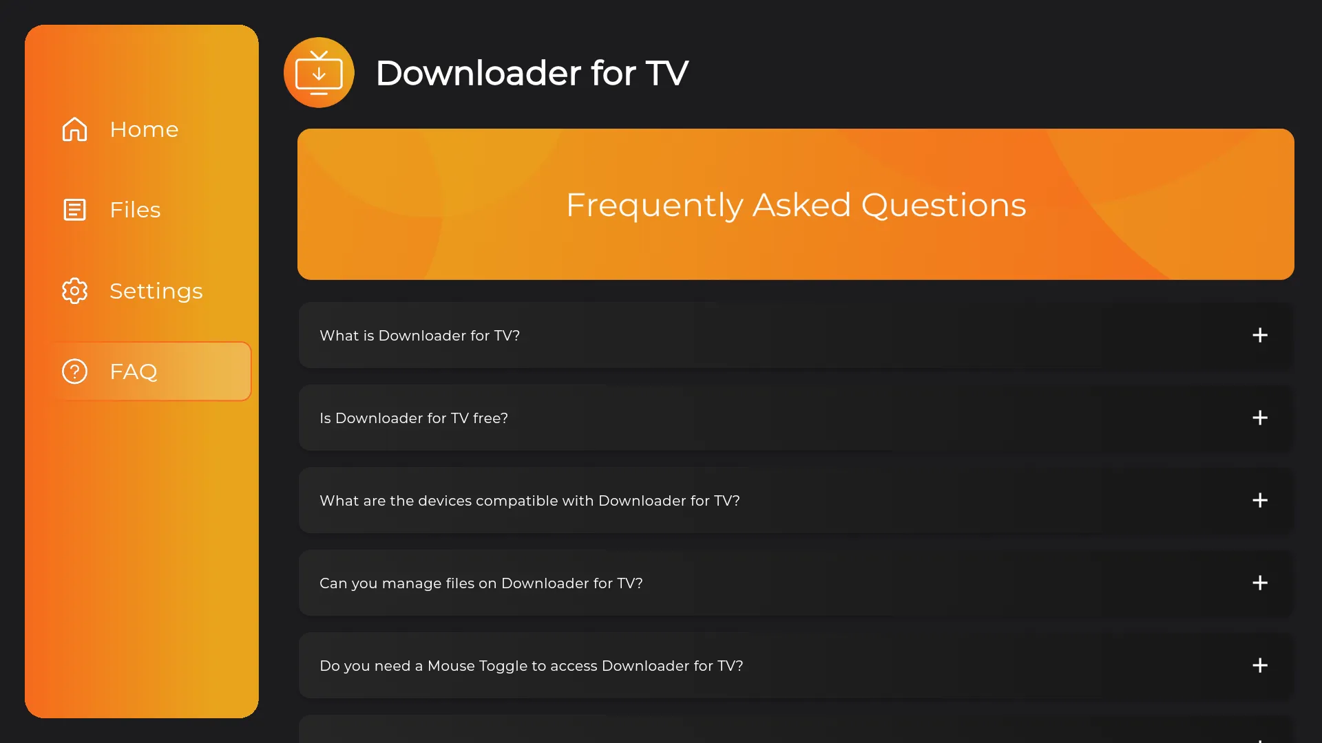 Downloader for TV | Indus Appstore | Screenshot