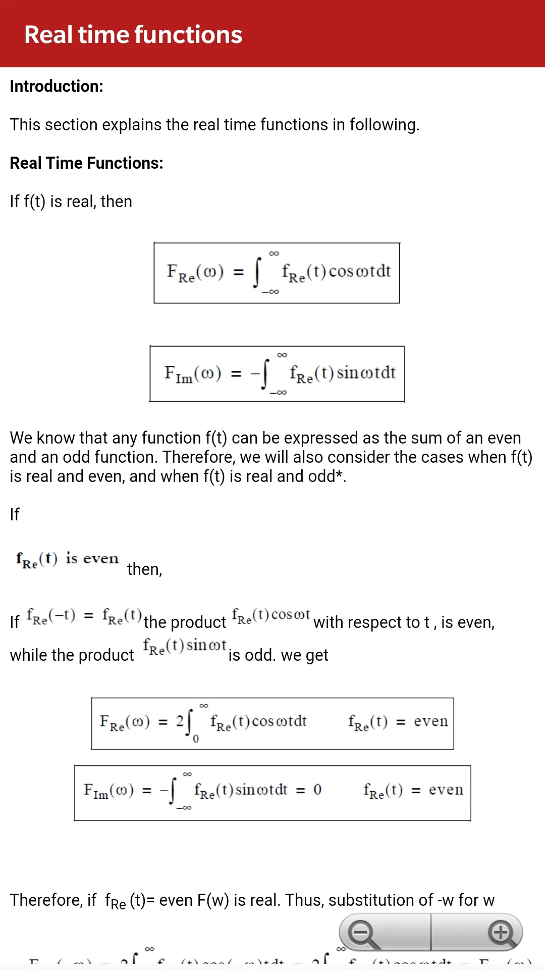 Signals And Systems | Indus Appstore | Screenshot