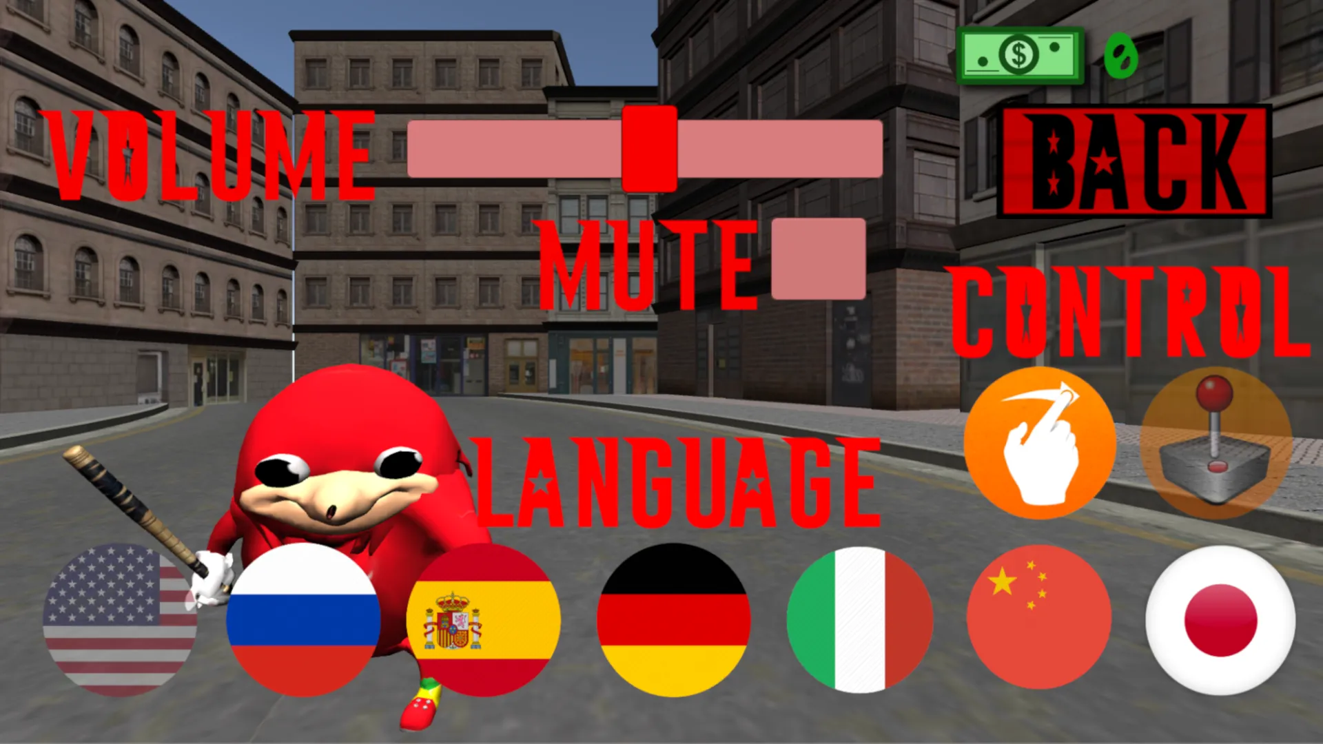 Ugandan Simulator. Knuckles 3D | Indus Appstore | Screenshot