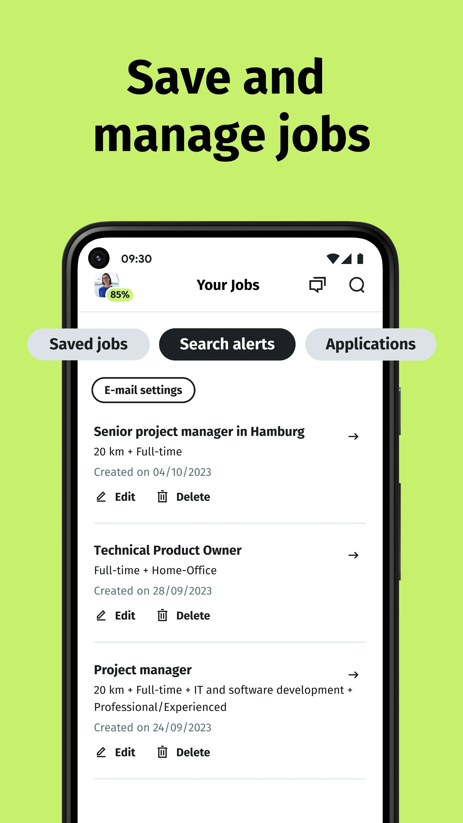 XING – the right job for you | Indus Appstore | Screenshot