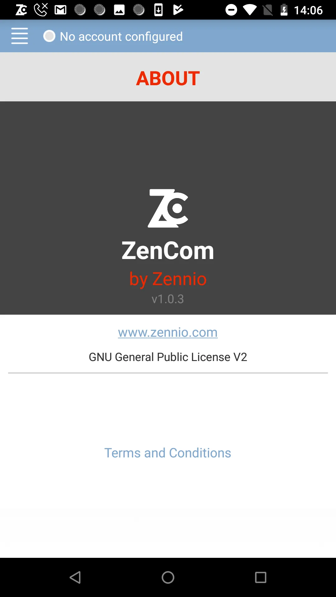 ZenCom | Indus Appstore | Screenshot