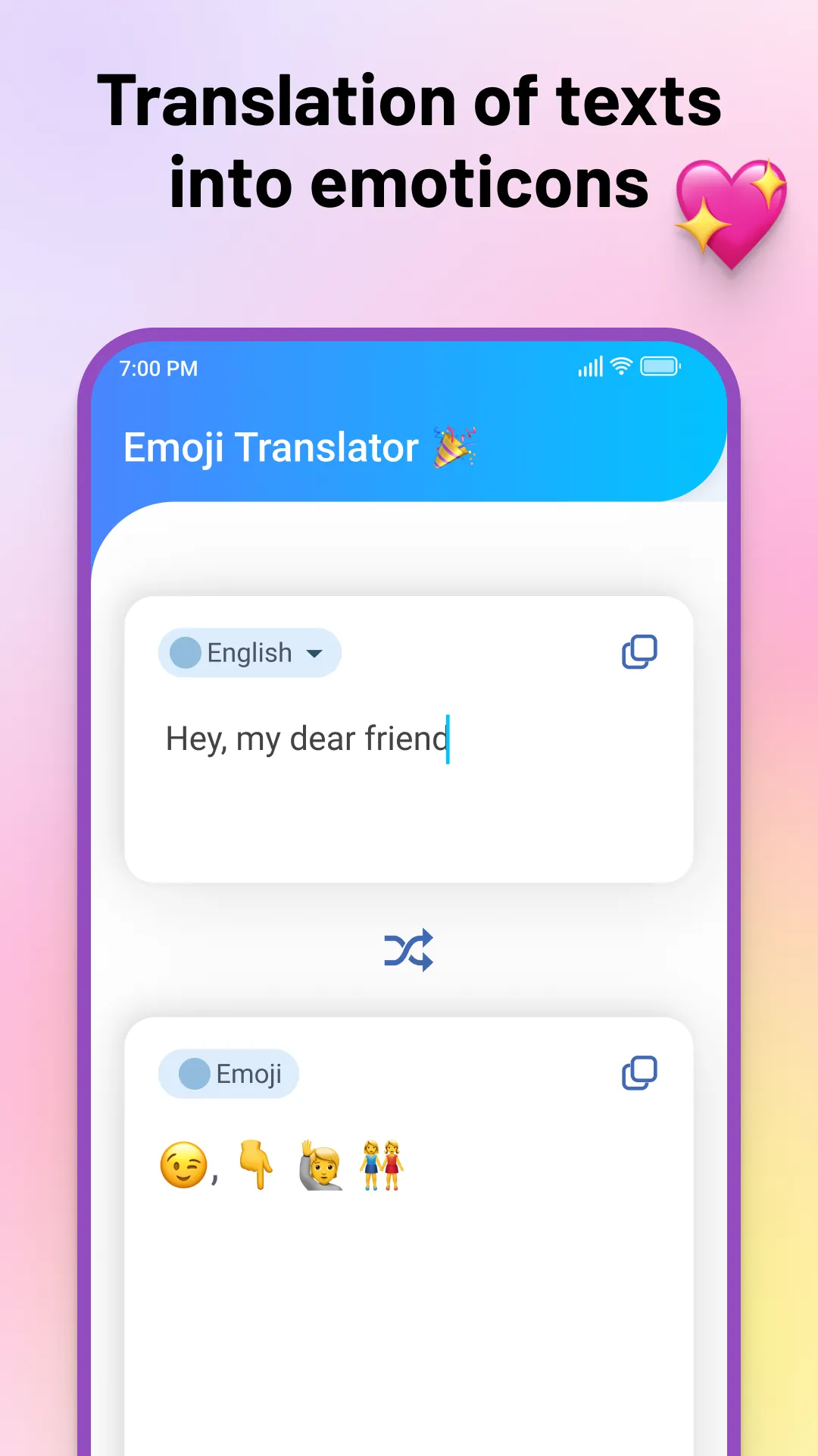 Emoji Translator: Text & Emoji | Indus Appstore | Screenshot