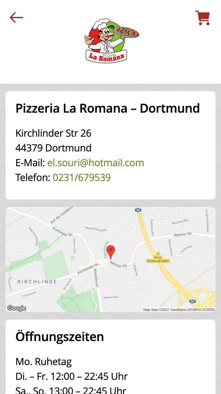 Pizzeria La Romana Dortmund | Indus Appstore | Screenshot