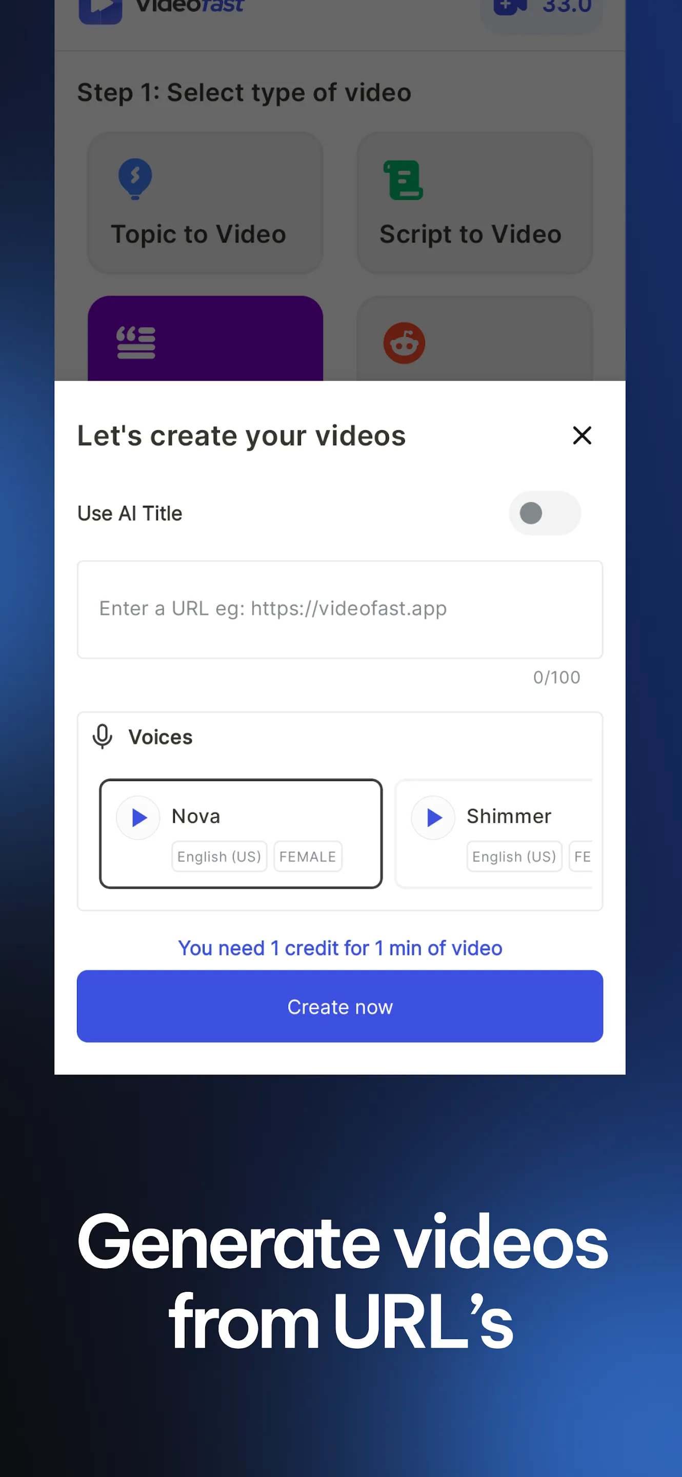 VideoFast - Text to Video AI | Indus Appstore | Screenshot