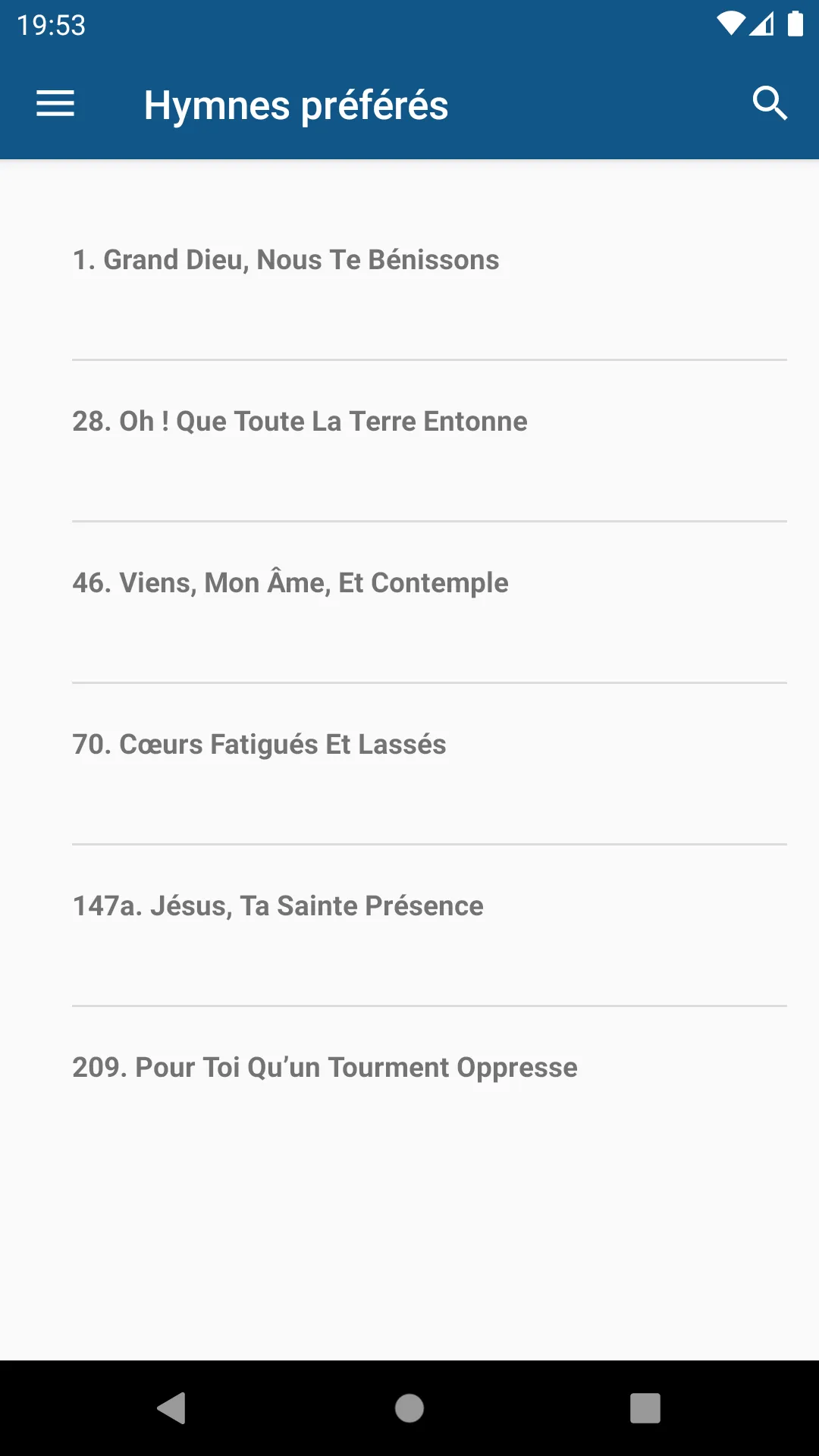 Chants de Victoire | Indus Appstore | Screenshot