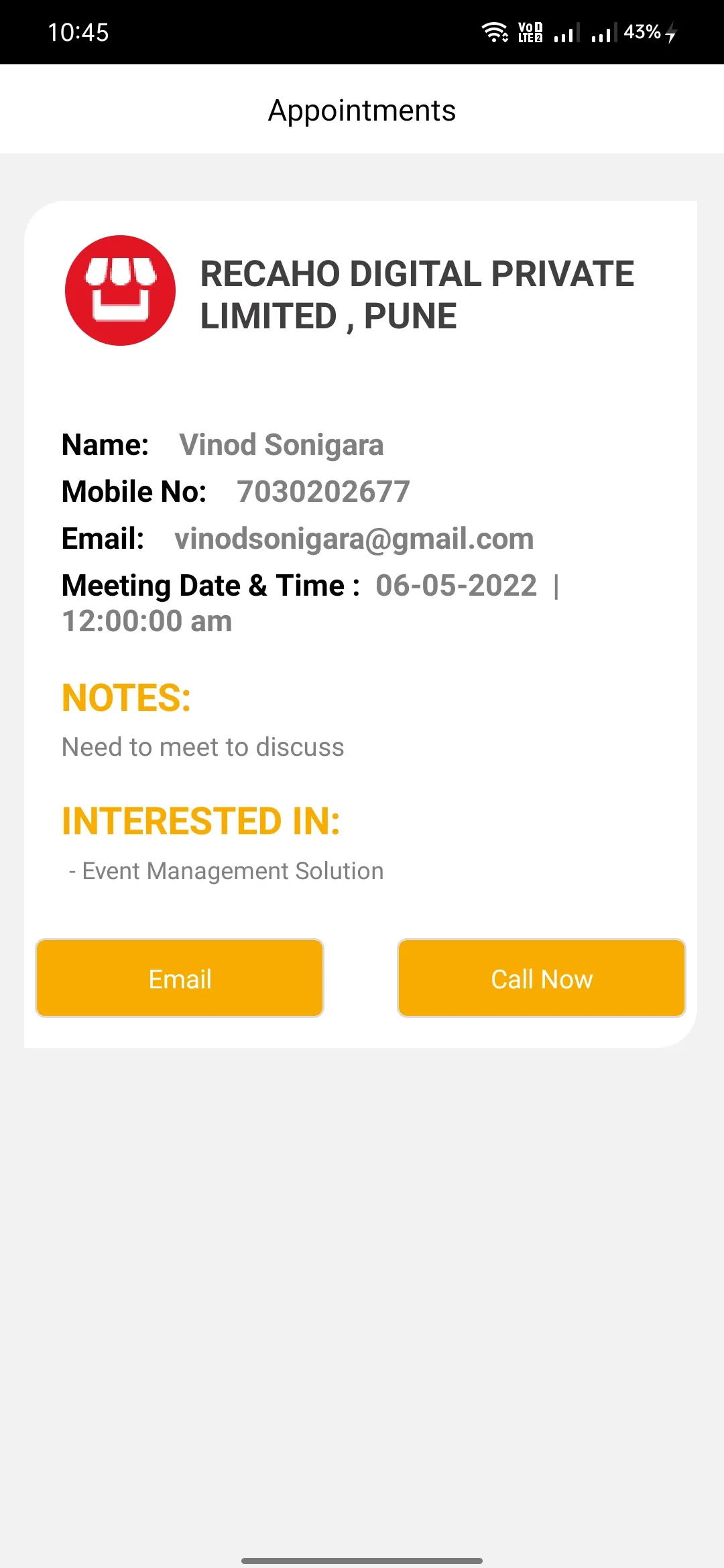 Exhibitor JITO Connect | Indus Appstore | Screenshot