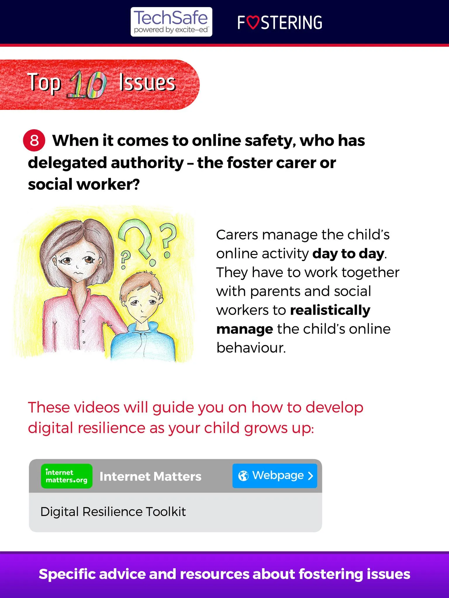 TechSafe - Fostering | Indus Appstore | Screenshot