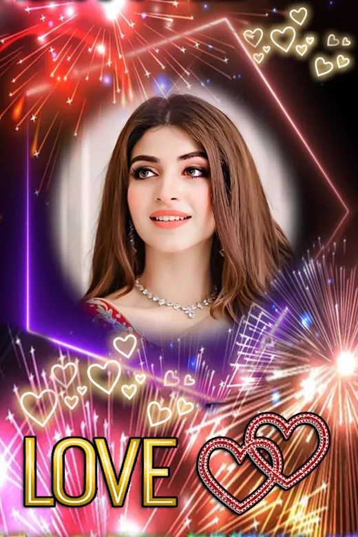 Love Photo Frame 2024 | Indus Appstore | Screenshot