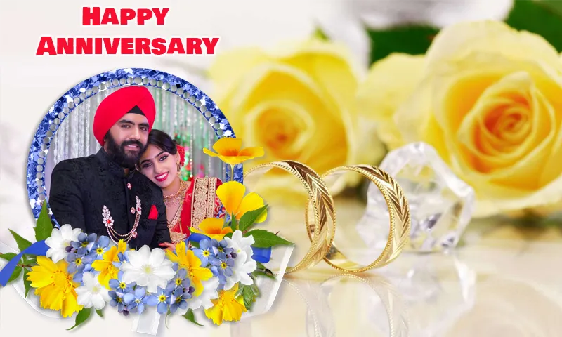 Anniversary Photo Frames | Indus Appstore | Screenshot