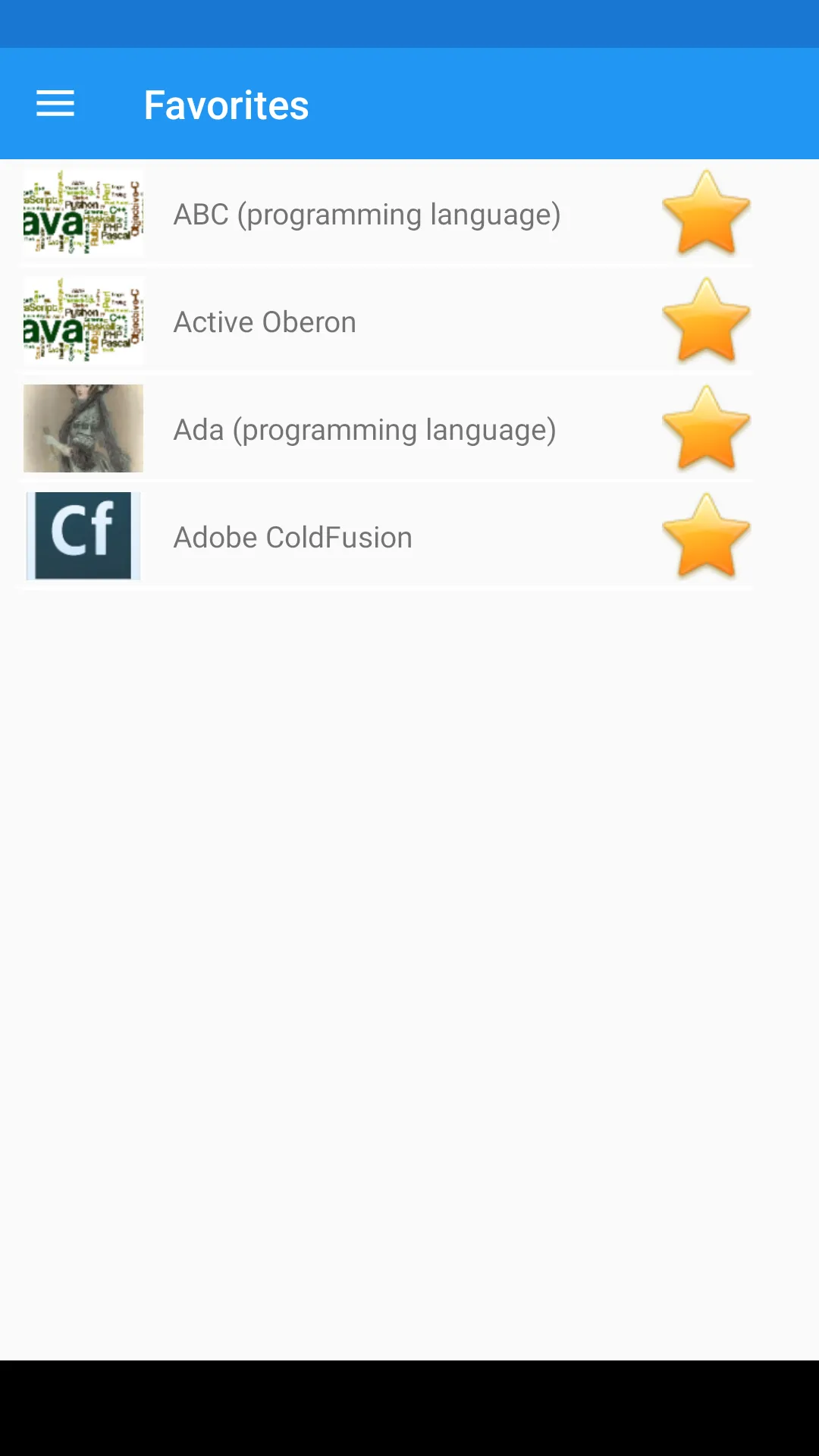 Programming languages | Indus Appstore | Screenshot