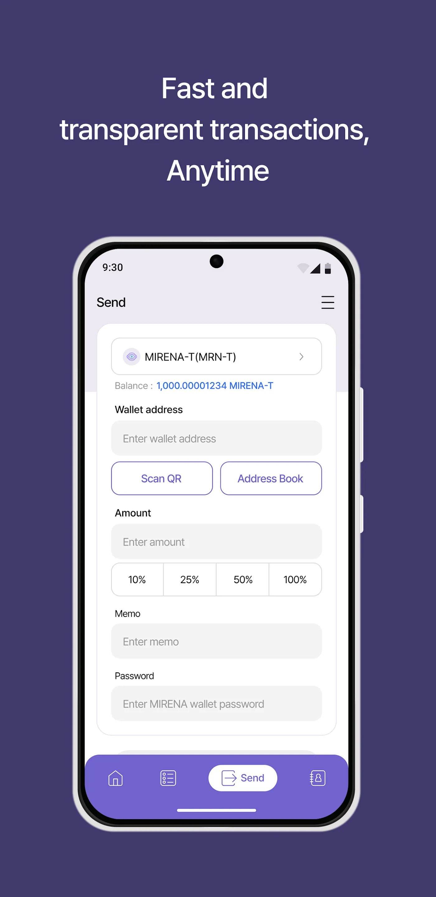 Mirena Wallet | Indus Appstore | Screenshot