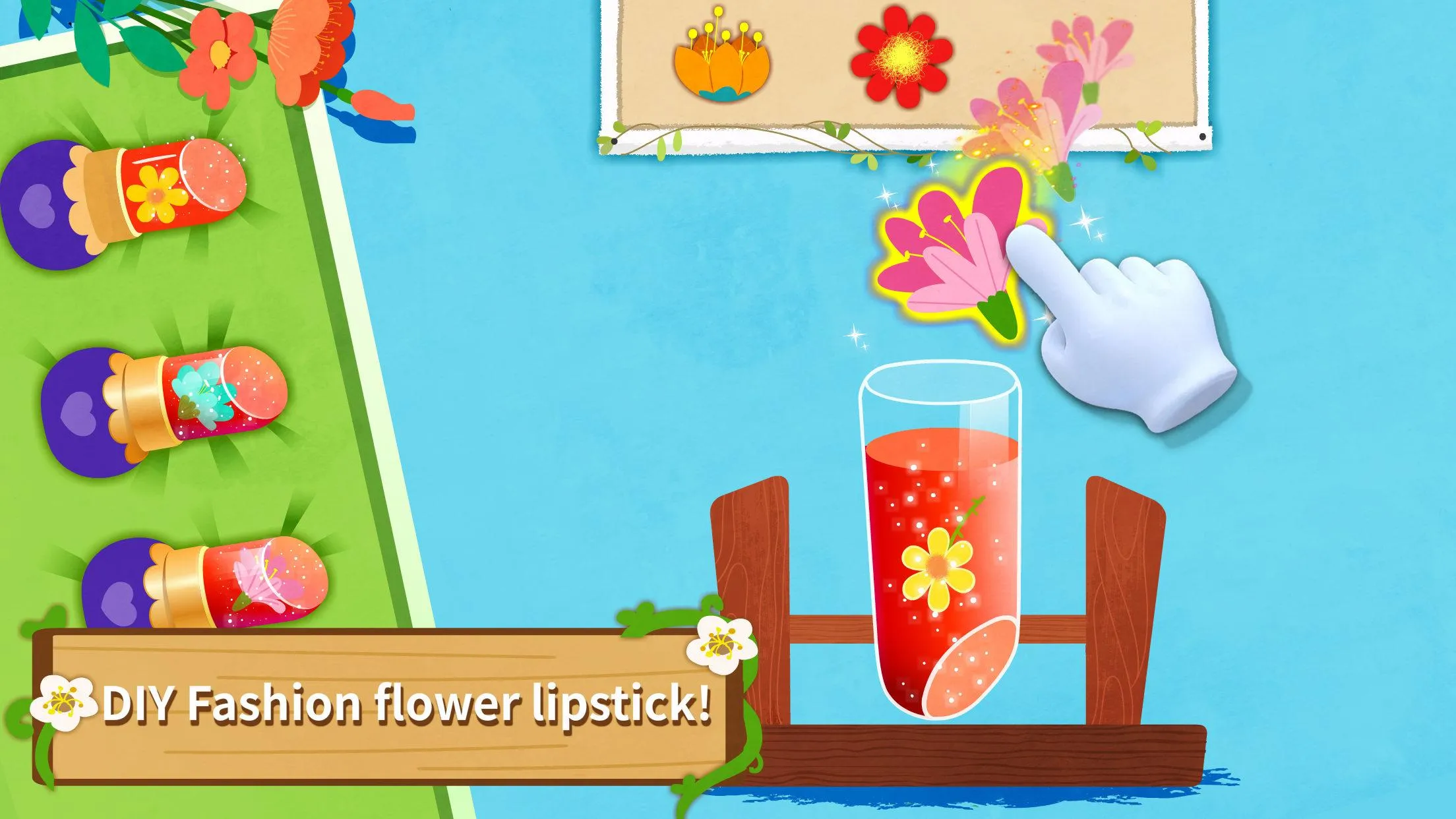 Little Panda's Flowers DIY | Indus Appstore | Screenshot