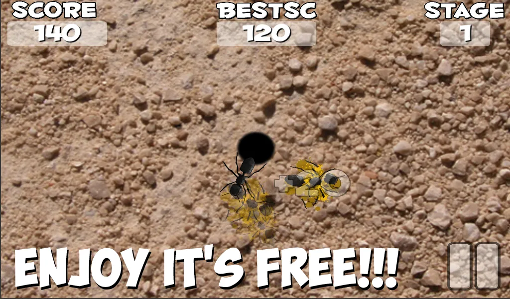 Squish these Ants | Indus Appstore | Screenshot