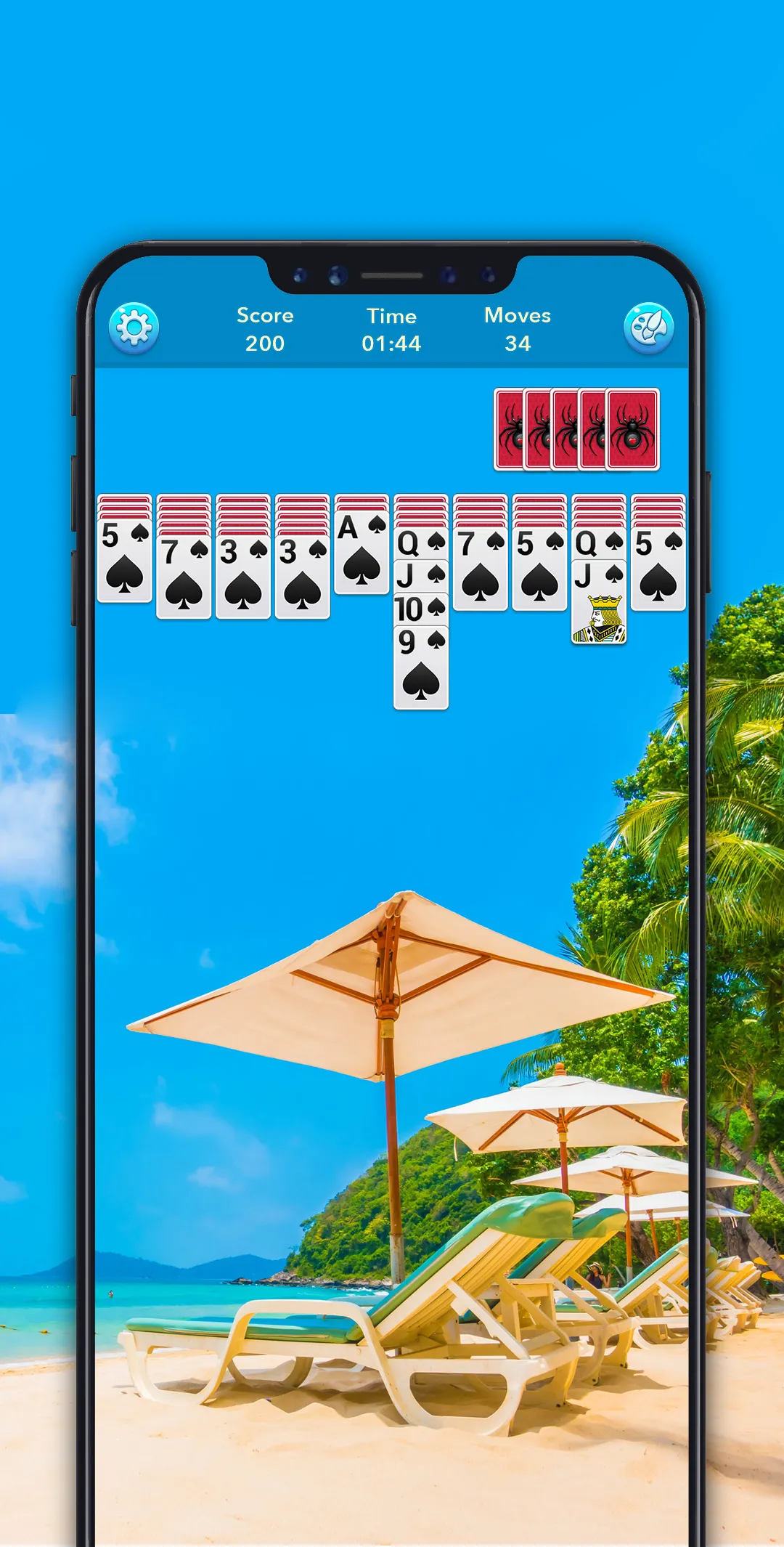 Spider Solitaire | Indus Appstore | Screenshot