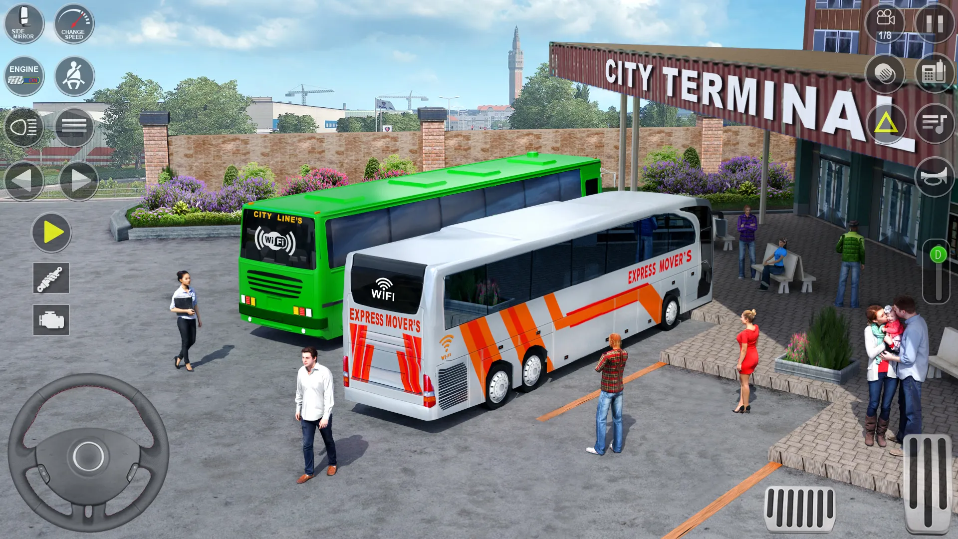 Modern Bus Transport Game 3D | Indus Appstore | Screenshot