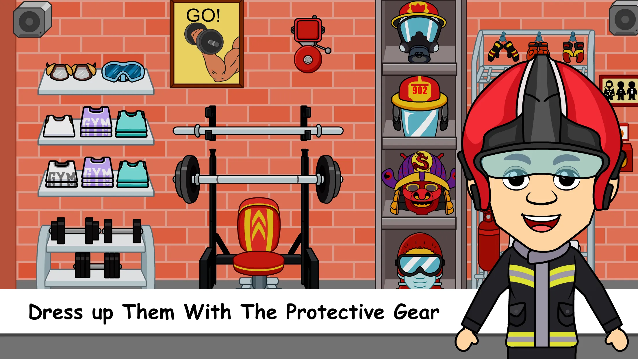 Tizi Town Kids Firetruck Games | Indus Appstore | Screenshot