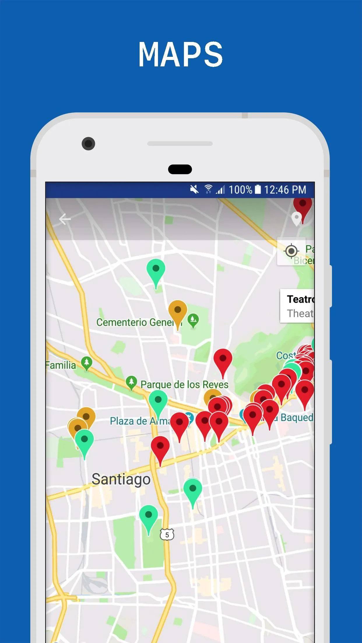 Santiago de Chile Travel Guide | Indus Appstore | Screenshot