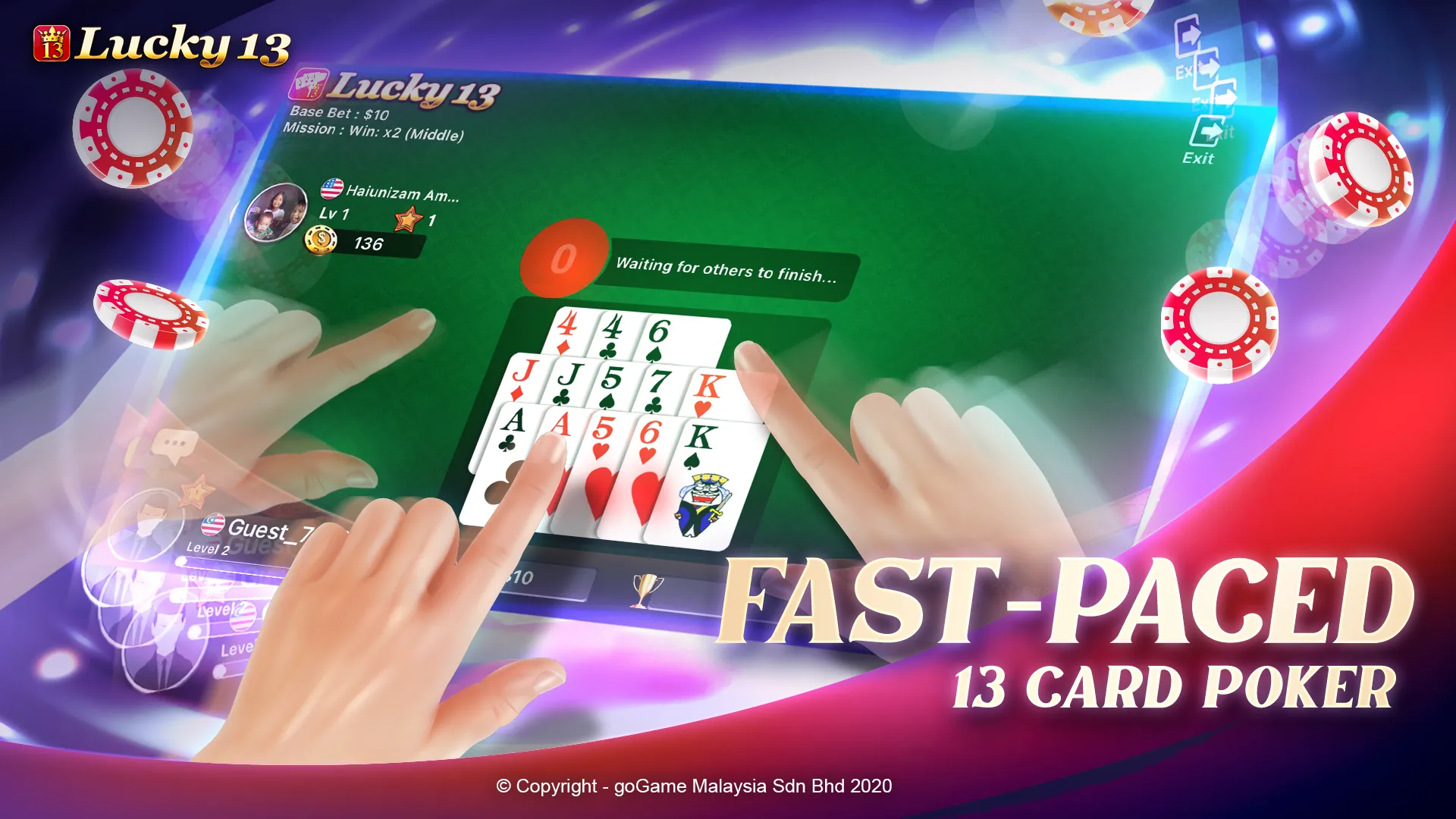 Lucky 13: 13 Poker Puzzle | Indus Appstore | Screenshot