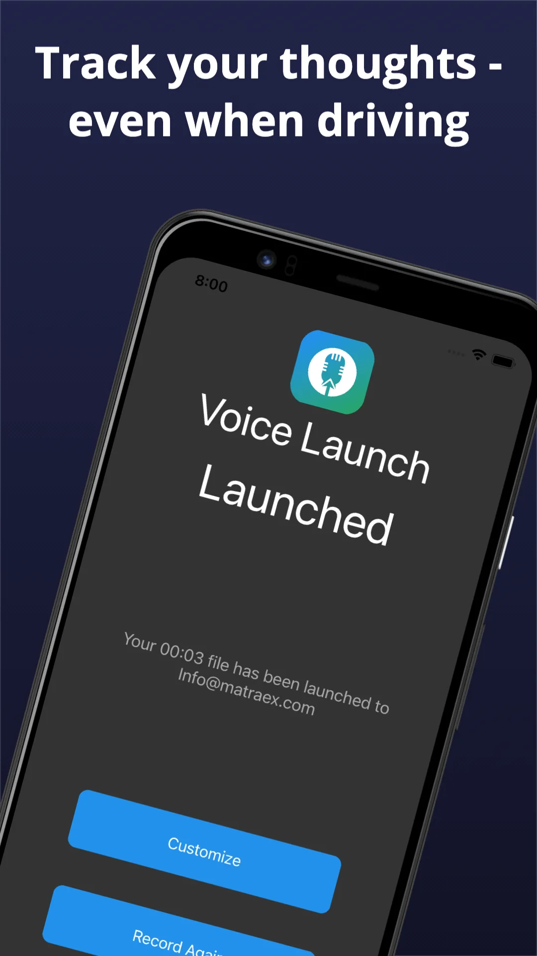 Voice Launch | Indus Appstore | Screenshot