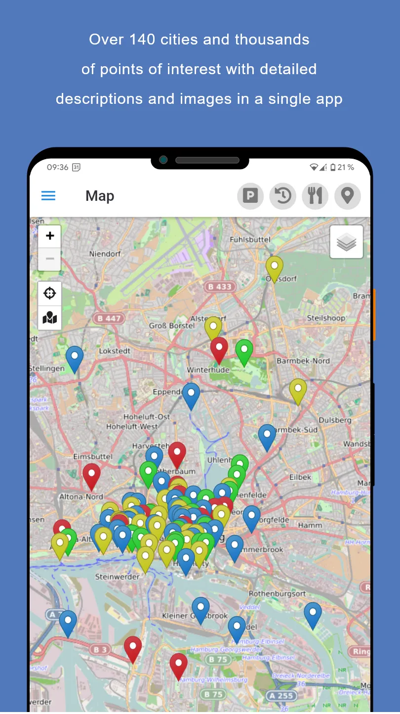 Sightseeing Hamburg | Indus Appstore | Screenshot