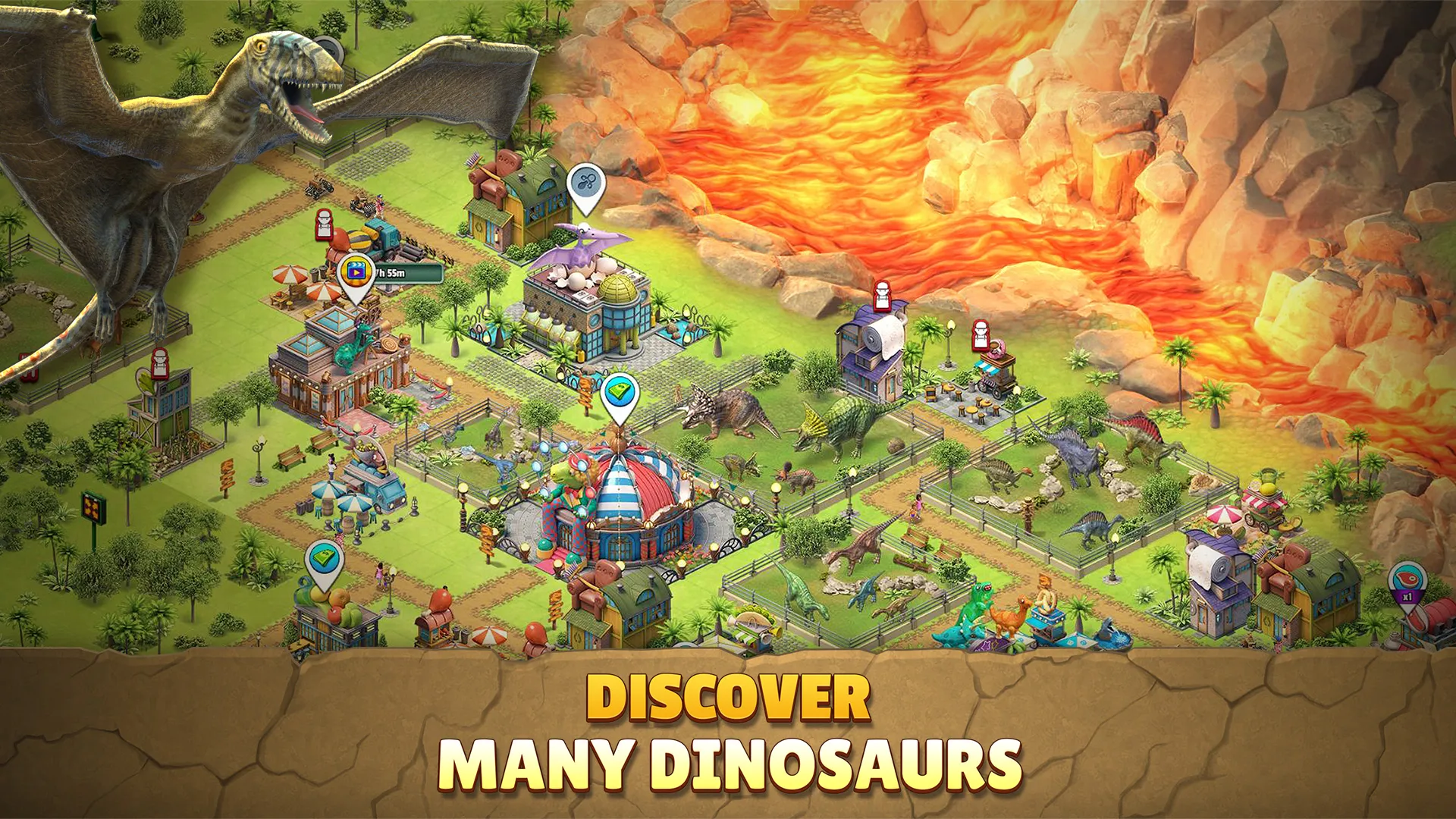 Jurassic Dinosaur: Dino Game | Indus Appstore | Screenshot