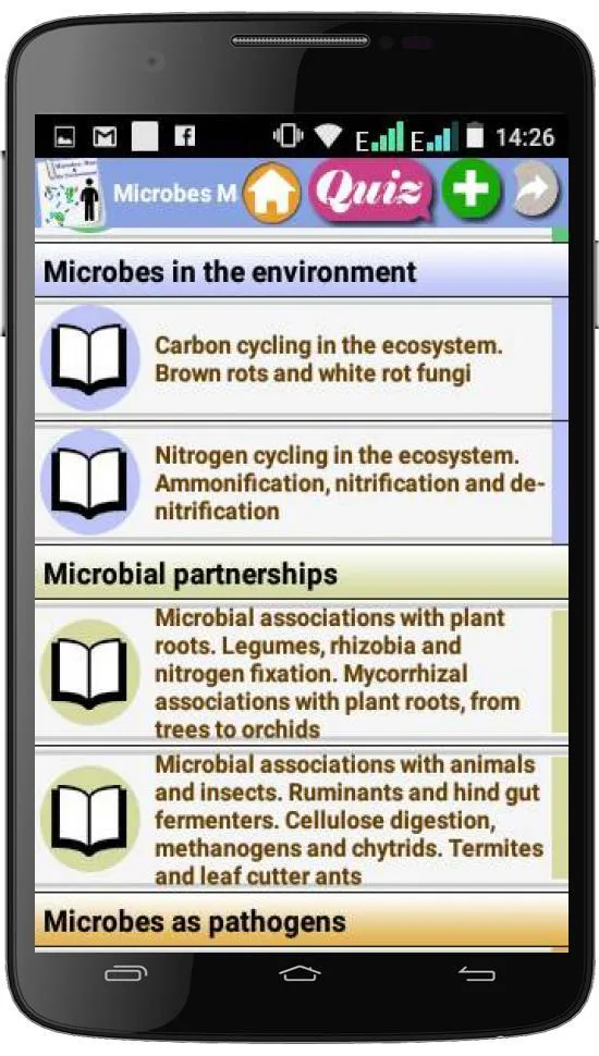 Microbes Man and the Environme | Indus Appstore | Screenshot