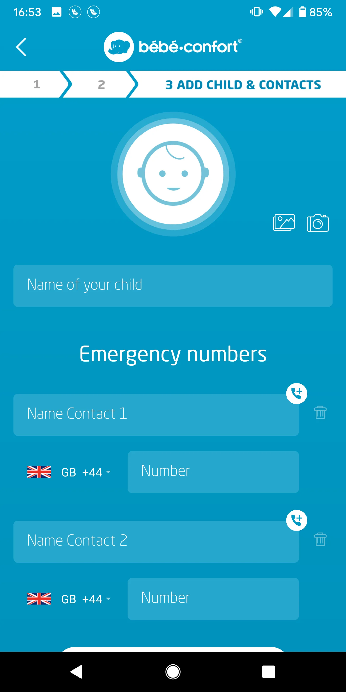 Bébé Confort e-Safety | Indus Appstore | Screenshot