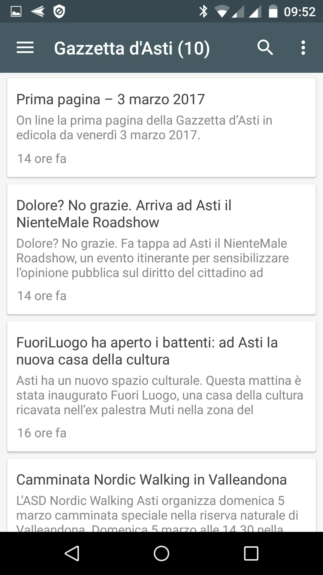 Asti notizie locali | Indus Appstore | Screenshot