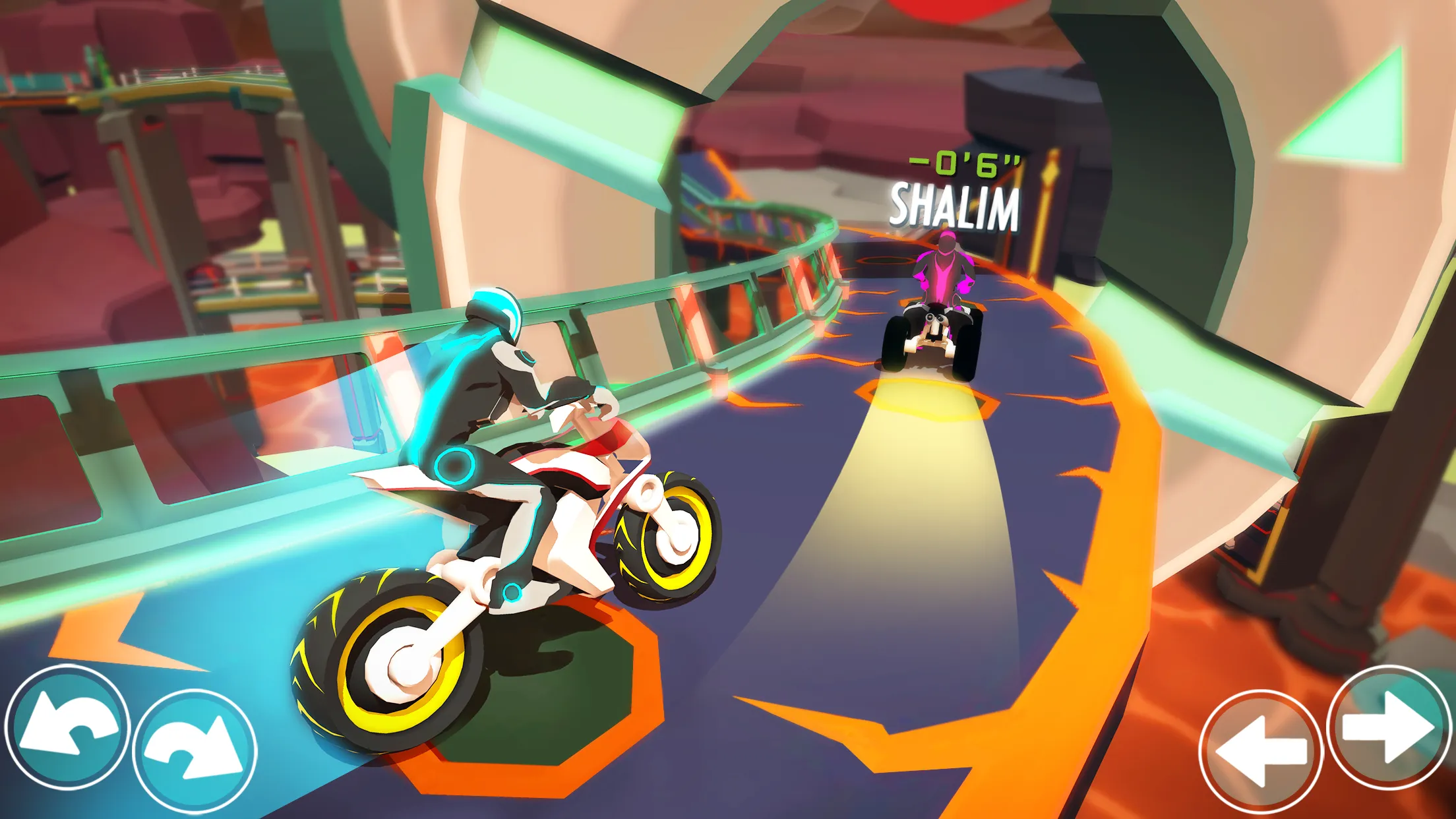 Gravity Rider: Space Bike Race | Indus Appstore | Screenshot