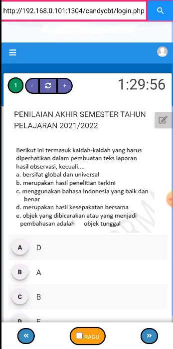 CBT Exambro Pro 2024 | Indus Appstore | Screenshot