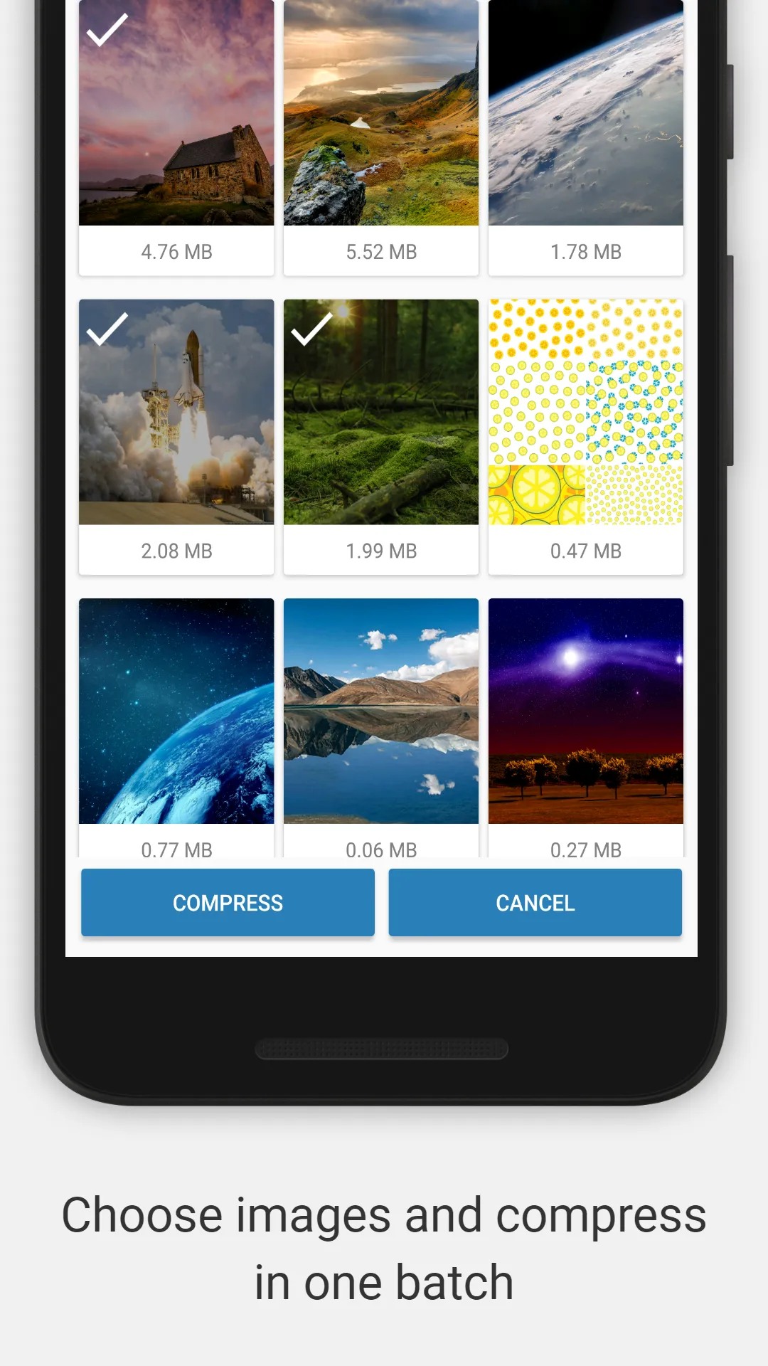 Photoczip - compress resize | Indus Appstore | Screenshot