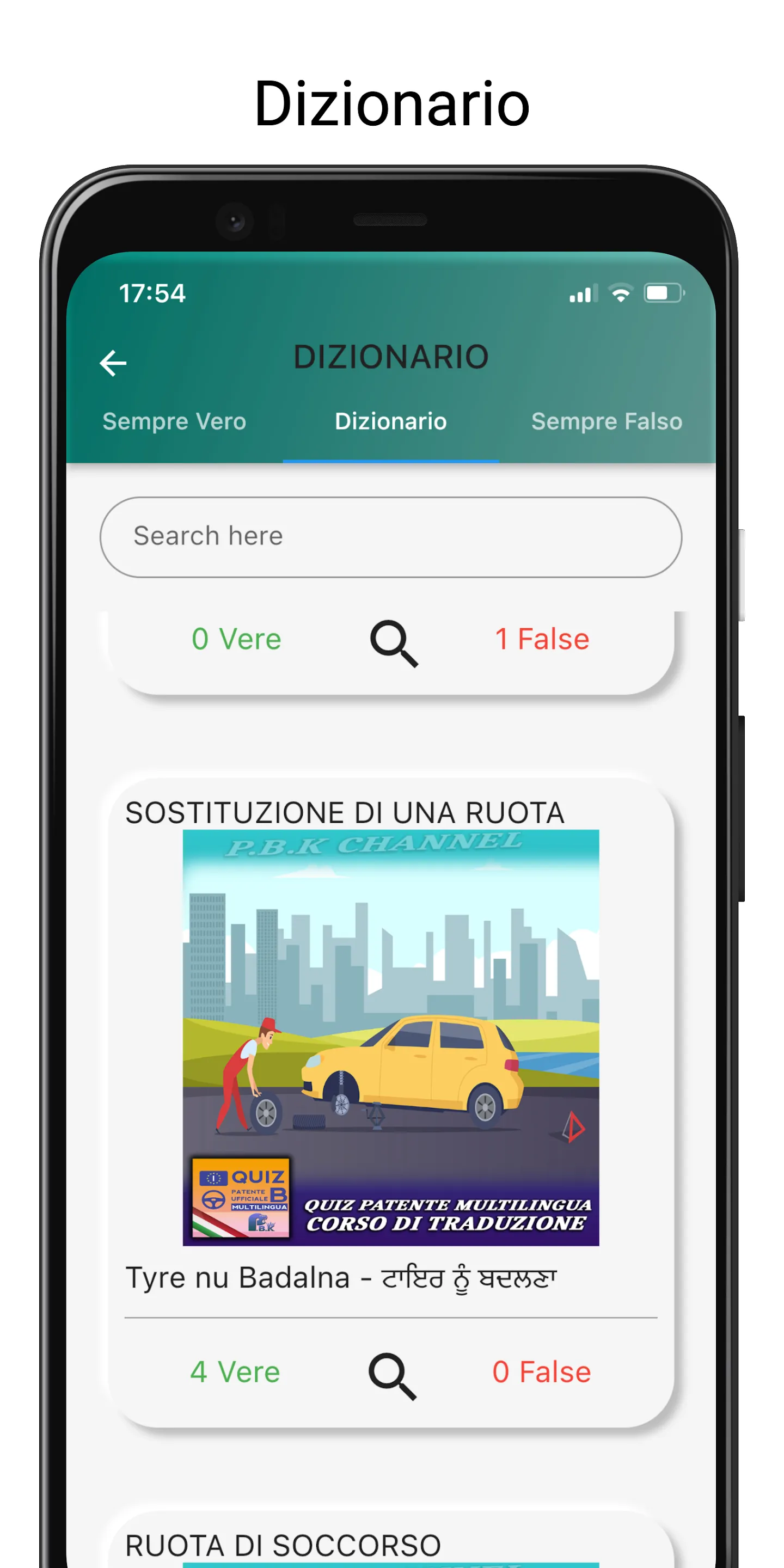 Quiz Patente Multilingua 2024 | Indus Appstore | Screenshot