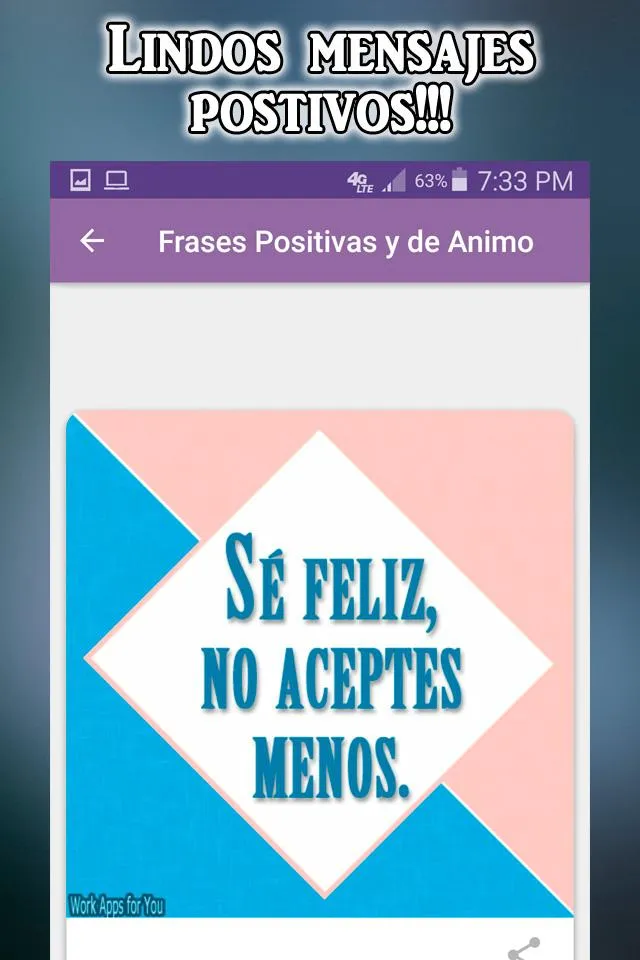 Frases Positivas y de Ánimo | Indus Appstore | Screenshot