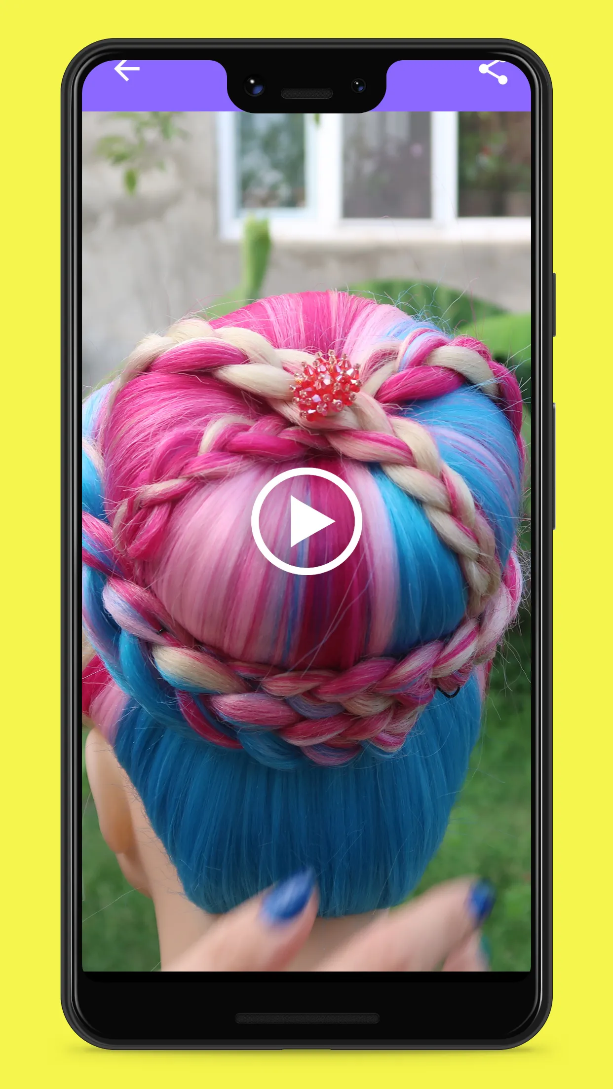 Hairstyles Step By Step | Indus Appstore | Screenshot